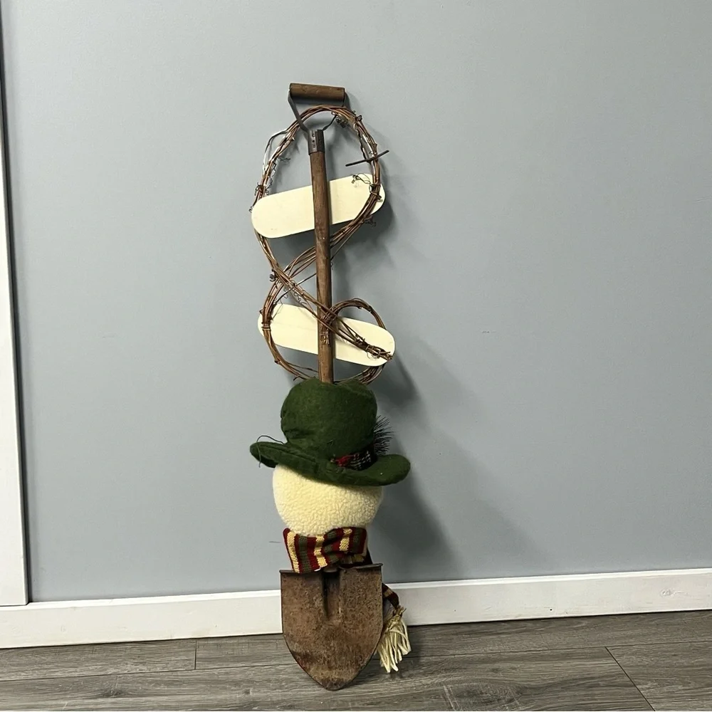 christmas snowman craft‎ decoration primitive country style  30 inches